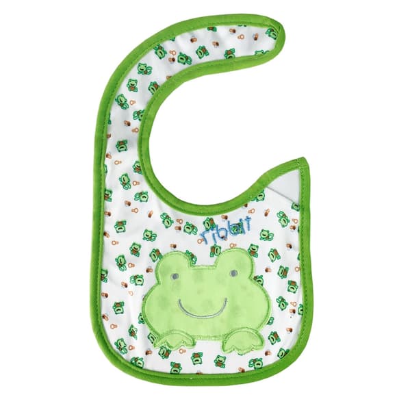 Слюнявч ик тканевый "Frog" MGZ-0614-3 на липучке