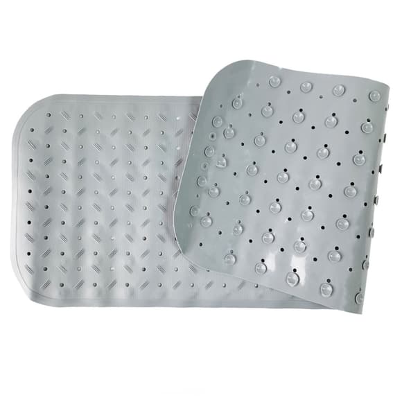 Килимок у ванну на присосках MGZ-0901(Grey) 35х95 см