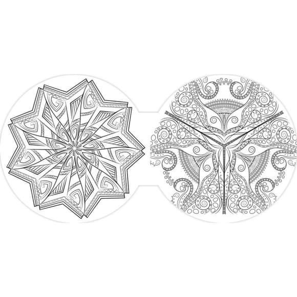 Раскраска детская Мавка "Цветной круг Земля" 1842003 Зеленая