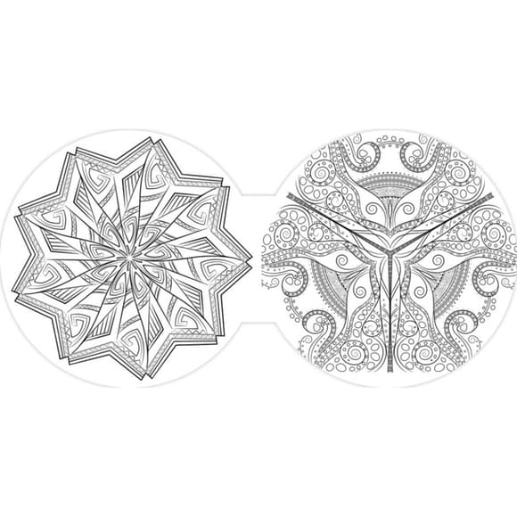 Розмальовка дитяча Мавка "Кольорове коло Повітря" 1842002 Фіолетова