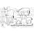 Дитяча розмальовка "Тварини на фермі" 583011, 16 сторінок