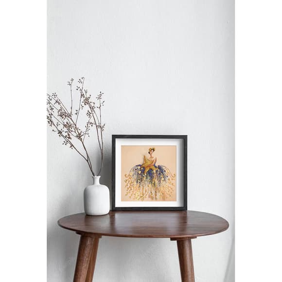 Набор-миди для вышивки бисером "Звездный вальс" AMB-097 20х20 см