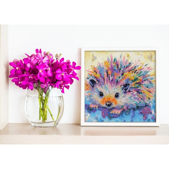 Набір-міді для вишивання бісером "Їжачок" AMB-101 20х20 см