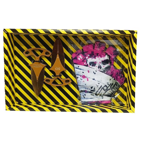  Сувенирные ножи деревянные набор BOX "GOLD Daggers" GDAG-B