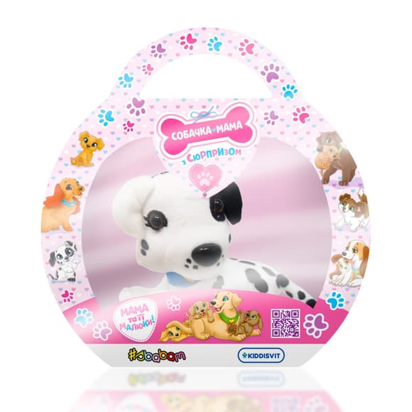 М'яка колекційна іграшка Собачка Мама Далматинець #sbabam 67/CN-2020-4 з сюрпризом