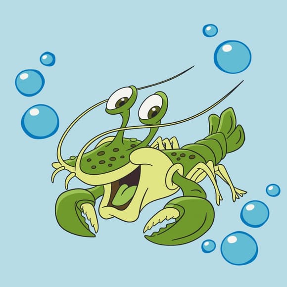 Картина за номерами "Рак" Art Craft 15096-AC 30х30 см                                                                  