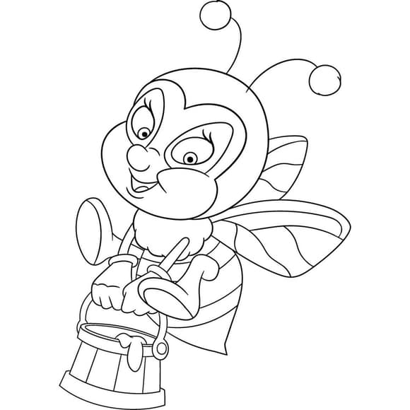 Роспись по холсту "Пчелка" Art Craft 15045-AC 25х30 см