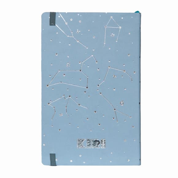 Міні планер "Зоряне небо" 22301-KR перероблений замінник шкіри еко, 130х210 мм