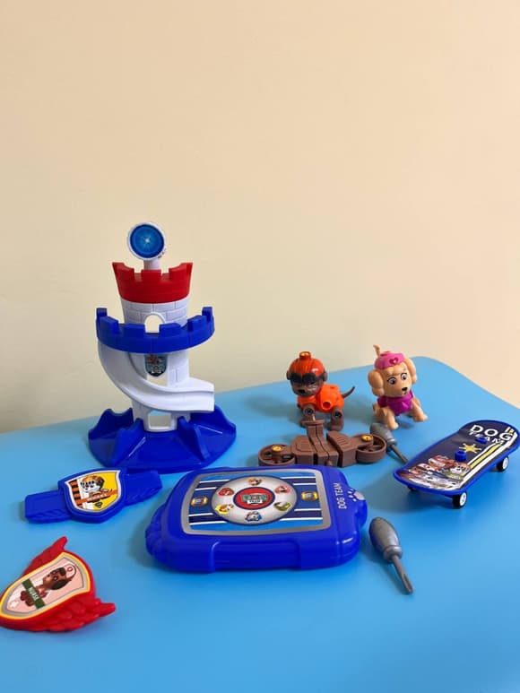 Ігровий набір "Щенячий патруль" База Bambi 627-19-3 фігурки з аксесуарами