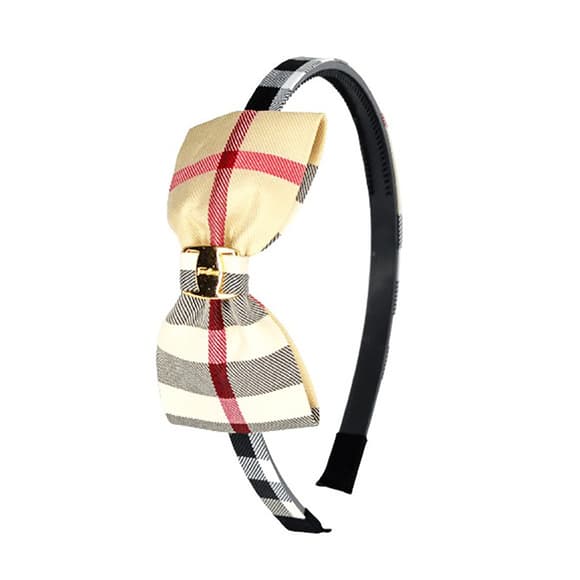 Набір дитячих обручів для волосся Клітка з емблемою 0201-194-1, 6 шт