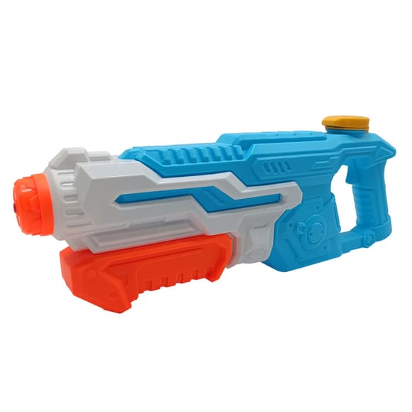 Водяний бластер дитячий MR0505(Light-Blue) помпа 37,5 см