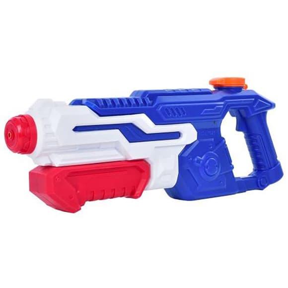 Водяний бластер дитячий MR0505(Light-Blue) помпа 37,5 см