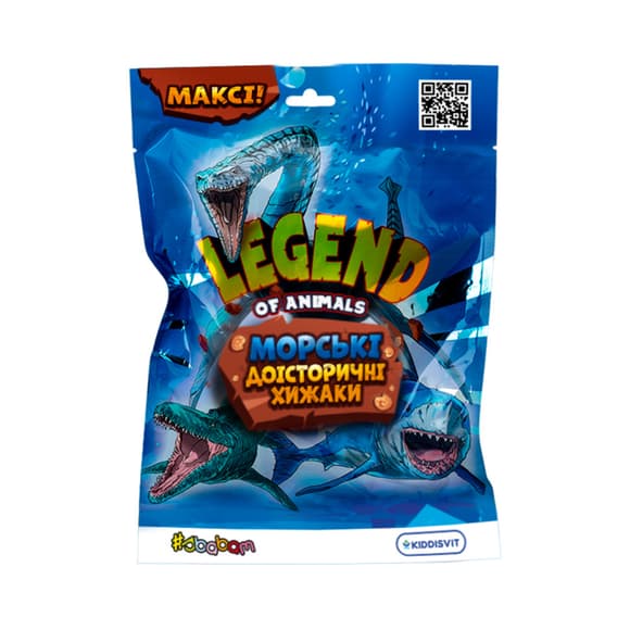 Стретч-іграшка у вигляді тварини Морські доісторичні хижаки Legend of animals #sbabam 128/CN22 