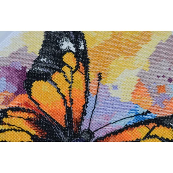 Набір для вишивання хрестиком "Відблиск сонячних променів" AH-216 22х32 см