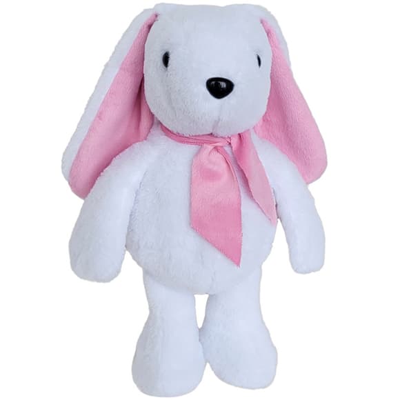 Игрушка мягконабивная Зайчонок МС 080501-09 белый 33 см