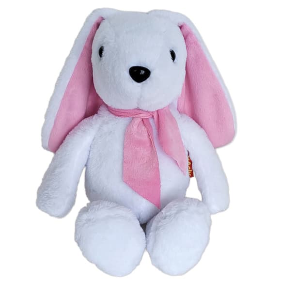 Игрушка мягконабивная Зайчонок МС 080501-09 белый 33 см
