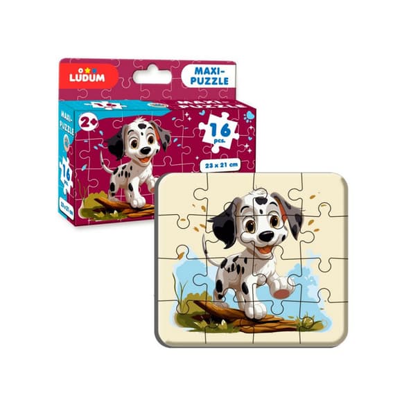 Пазл детский Maxi-Puzzle Песик 2 ME5032-07, 16 элементов                                                                   