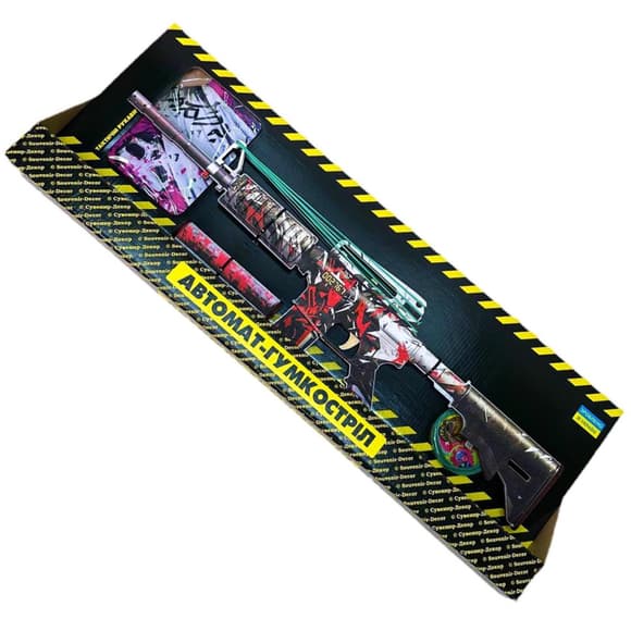 Собранная модель Резинкострел АВТОМАТ "M4-A1 PALADIN" M4-Pa