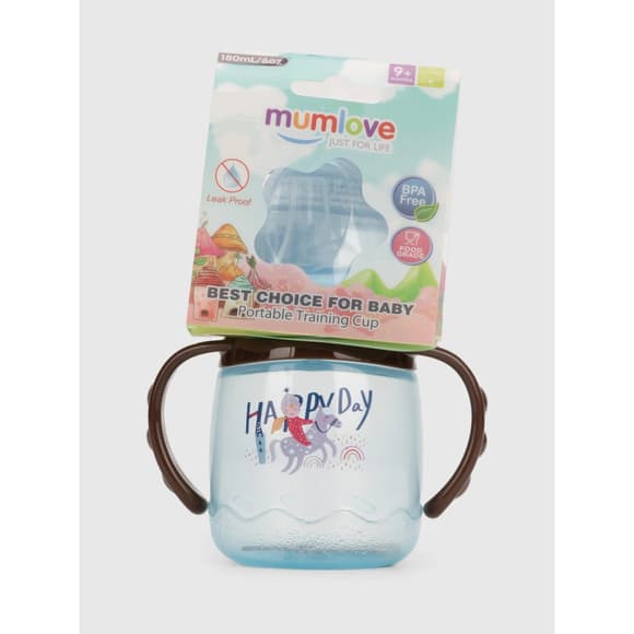 Поильник с силиконовым носиком MGZ-0314(Blue) 180 мл