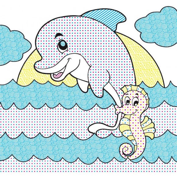 Водні розмальовки Чарівна розмальовка Морські пригоди 757166, 4 зображення