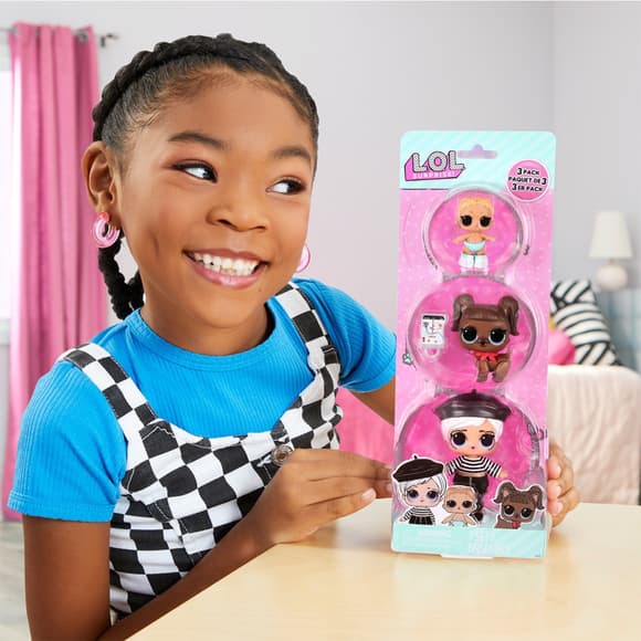 Набір ігрових фігурок Битник Бейбі, Дарлінг Доггі L.O.L. Surprise! 987888 серії «OPP Tot + Pet + Lil Sis»
