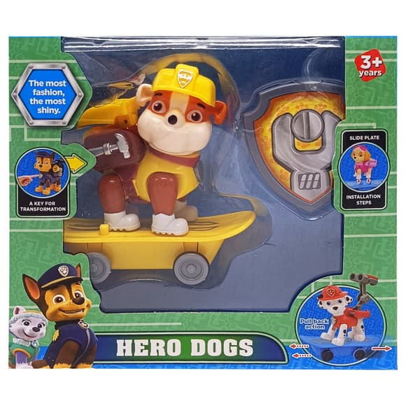 Набор героев "Щенячий патруль" Крепыш 6080/6070(E) со скейтом