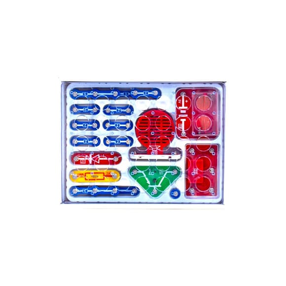 Электронный конструктор "Первые шаги в электронике" DOKA D70710 набор В, 15 схем, звук и свет