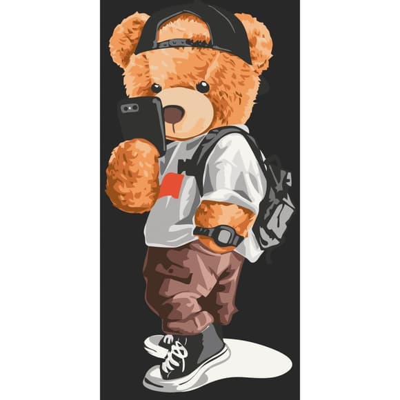 Картин а по номерам "Selfie" 11551-AC 40х80 см