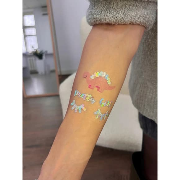 Набор временных татуировок «Unicorn mood» LB-185 голограмма                                                                   