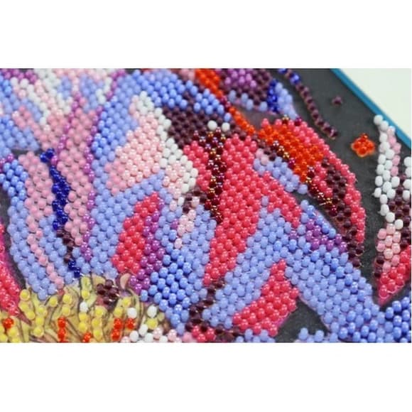 Набор-миди для вышивания бисером «Цвести время» AMB-104 на натуральном холсте