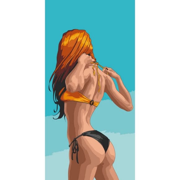 Картина по номерам "Летнее искушение" 10124-AC 40x80 см