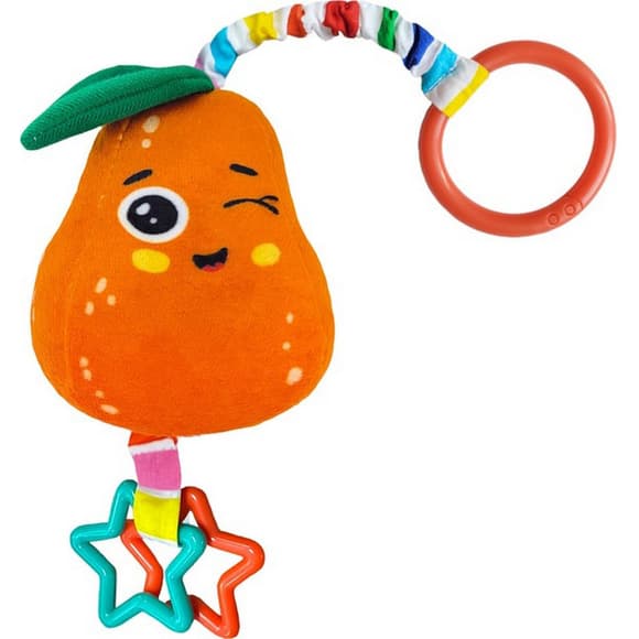 Брязкальце-підвіска з прорізувачем "Груша" МС 110604-20                                                                    