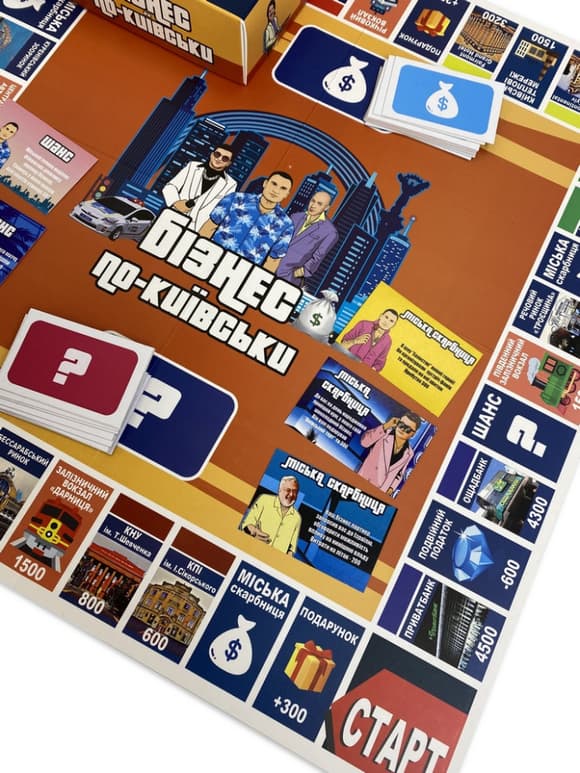 Настільна гра "Монополія Бізнес по-Київськи" PLR-0028