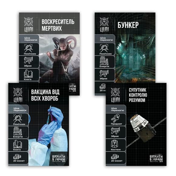 Настільна гра "Вижити в Україні 2079" PLR-0013
