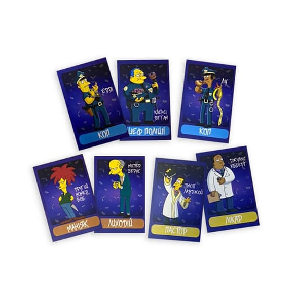 Настольна я игра "Мафия "Симпсоны" PLR-0036