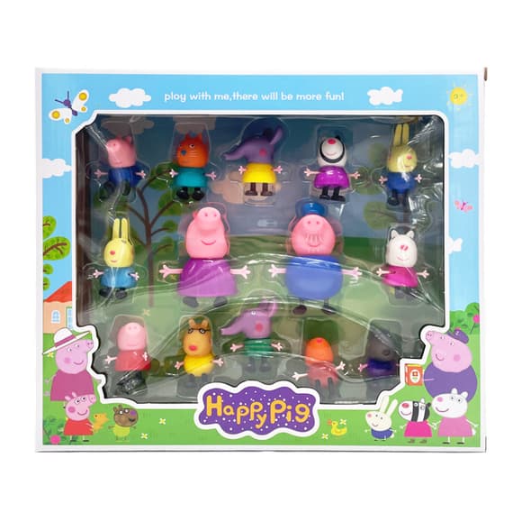 Ігровий набір фігурок "Свинка Пеппа" 6340PP 14 фігурок 