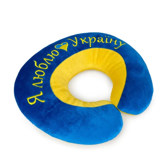 Подушка підголовник "Я люблю Україну" FWPPILHDILUKR22BY