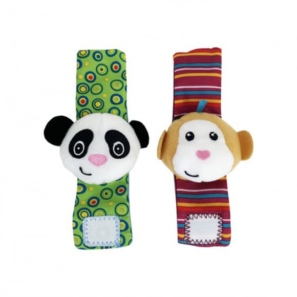 Дитячий набір: шкарпетки та браслетики "Мавпа та панда" MGZ-1208