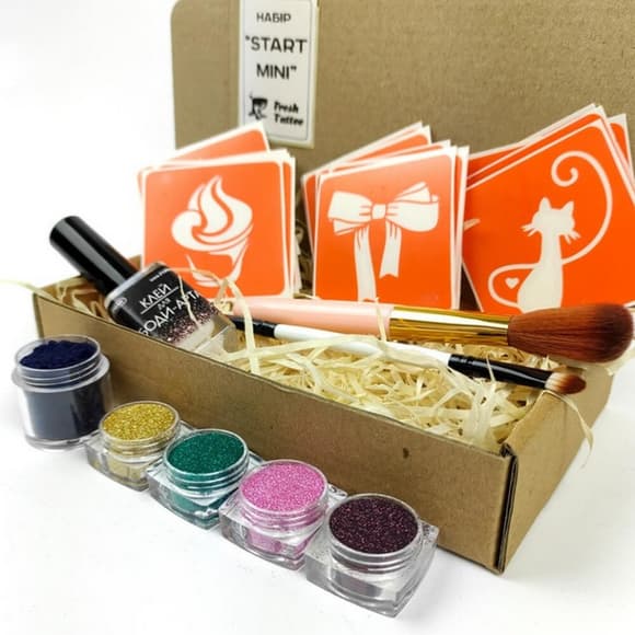 Набор материалов для био-тату "Старт мини 2.0" set-start-mini-v2