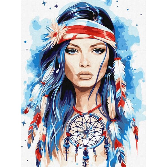 Картина за номерами "Амулет" KHO8421 30х40 см 