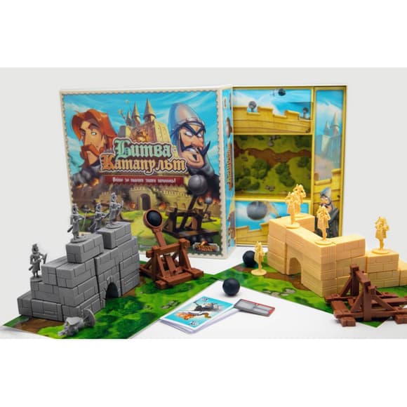 Настольная игра "Битва Катапульт" FGS40 на украинском языке