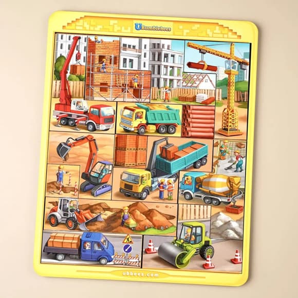 Дерев'яний тетріс великий "Будівельний майданчик" (ПСД127) PSD127