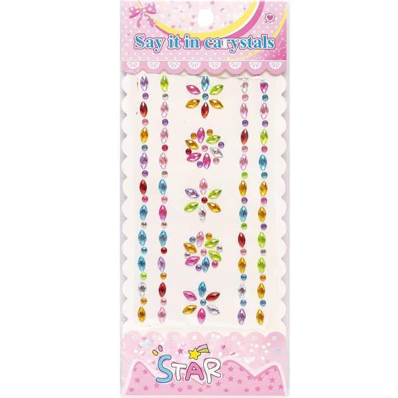 Наклейка камені "Зіроньки" XY-005 для авто, ноутбуків, телефонів