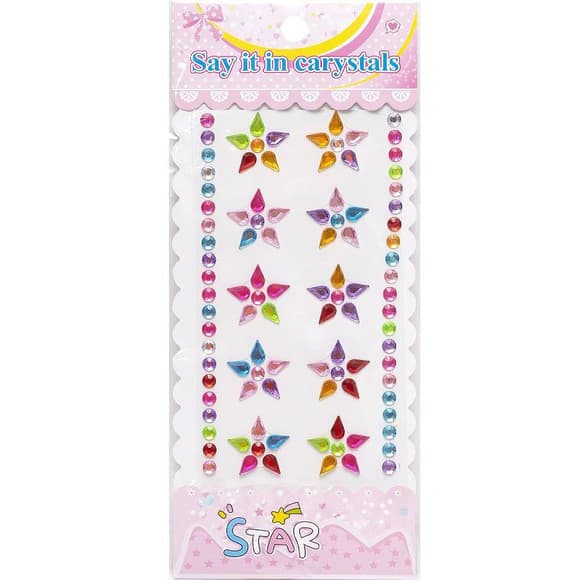 Наклейка камені "Зіроньки" XY-005 для авто, ноутбуків, телефонів