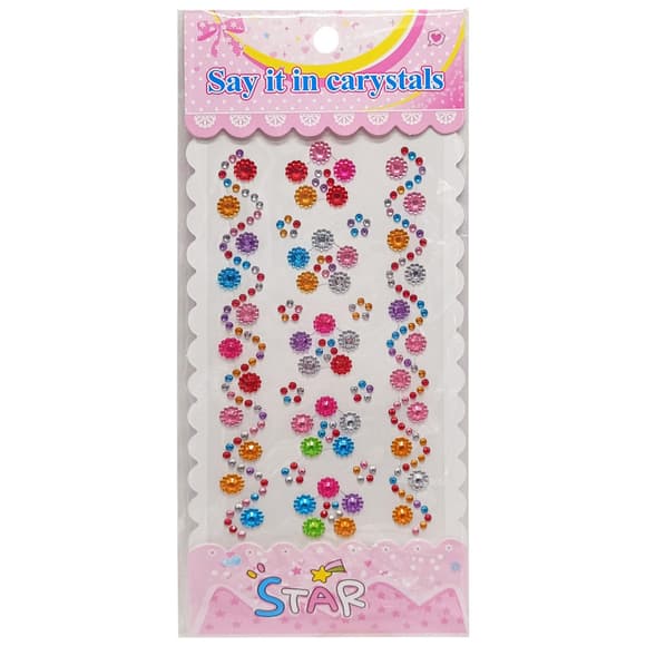 Наклейка камені "Зіроньки" XY-005 для авто, ноутбуків, телефонів