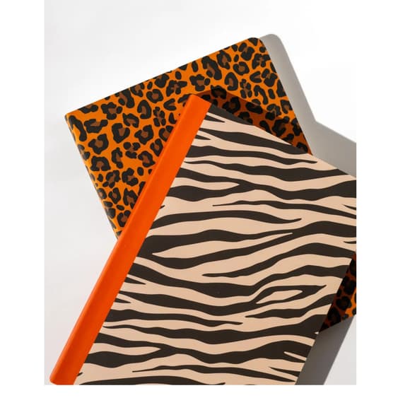 Блокнот "Confident" СS-NB-002 у крапочку, зебра, формат А5, 144 аркуша