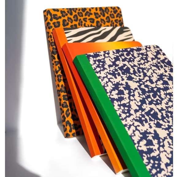 Блокнот "Exited" CBRT-0358 в точку, синий, формат А5, 144 листа