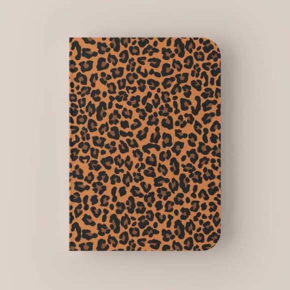 Блокнот "Leopard" СS-NB-004 у крапочку, леопардовий, формат А5, 144 аркуша