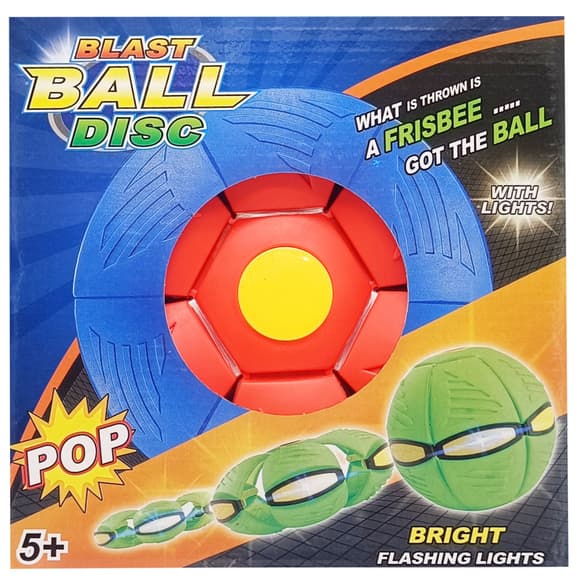 Літаючий трансформерний м'яч «FLAT BALL» FB-001