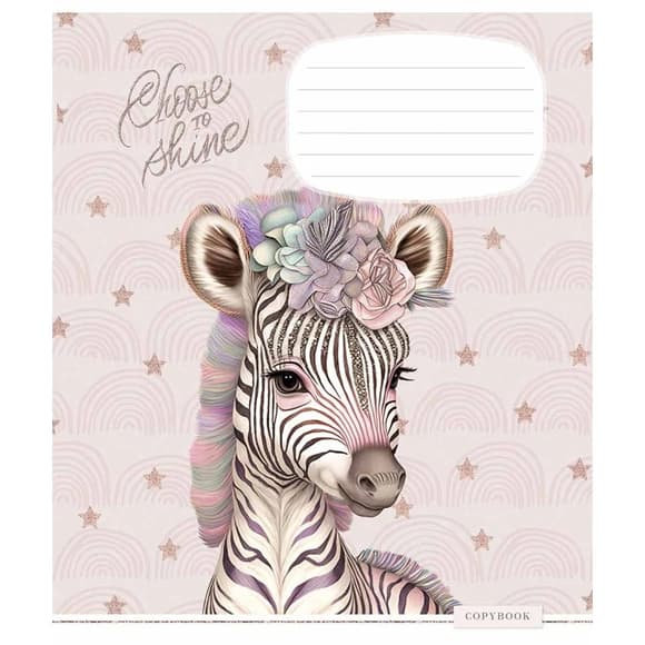 Зошит учнівський "Shiny friends" 012-3244L-2 в лінію, 12 аркушів 